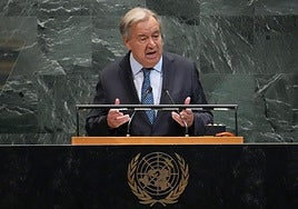 Guterres advierte de que «la impunidad es la madre del caos», con el mundo pendiente de Gaza