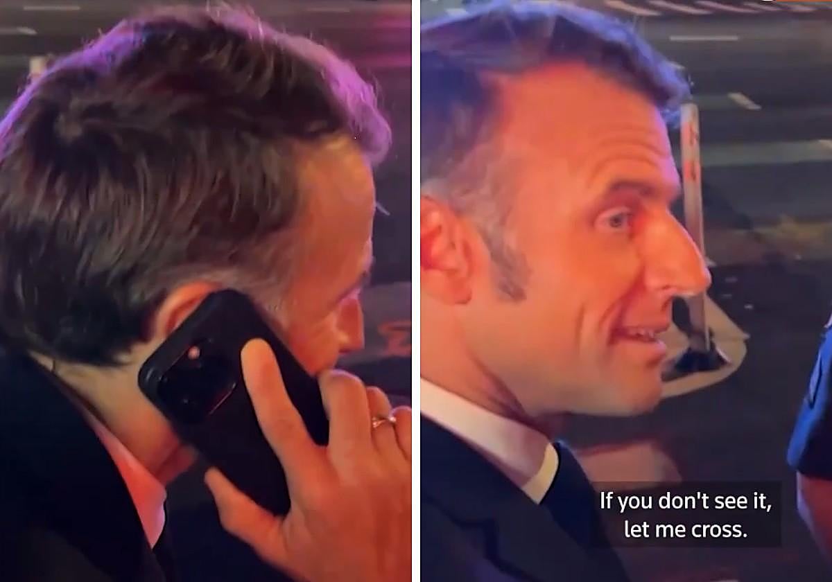 Macron llama a Trump para contarle que un policía de Nueva York no le deja cruzar la calle de la sede de la ONU