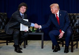 Trump muestra su apoyo a Milei en plena marejada económica y a un mes de las legislativas argentinas