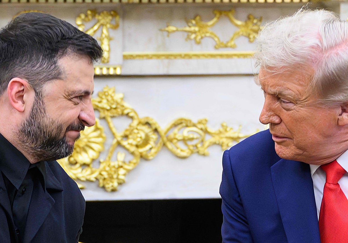 Último encuentro entre Trump y Zelenski en la Casa Blanca el pasado 18 de agosto