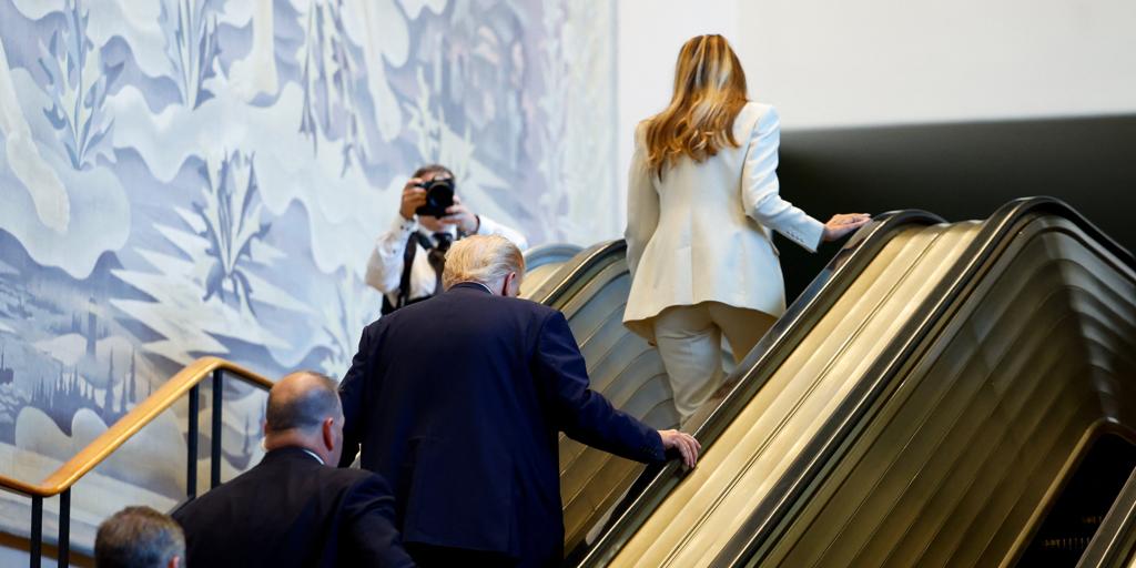 La Casa Blanca exige investigar el incidente en la escalera mecánica que afectó a Trump en la ONU
