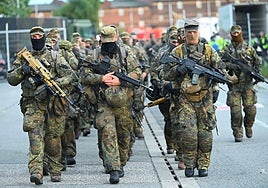 Alemania se prepara para la guerra: Hamburgo se convierte en el centro del mayor ejercicio militar desde la Guerra Fría