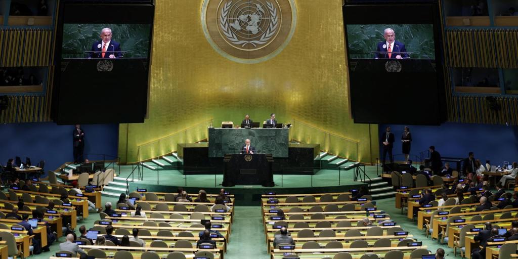 Así ha sido el plante en la ONU: la mayoría de países abandonan la Asamblea General en la intervención de Netanyahu