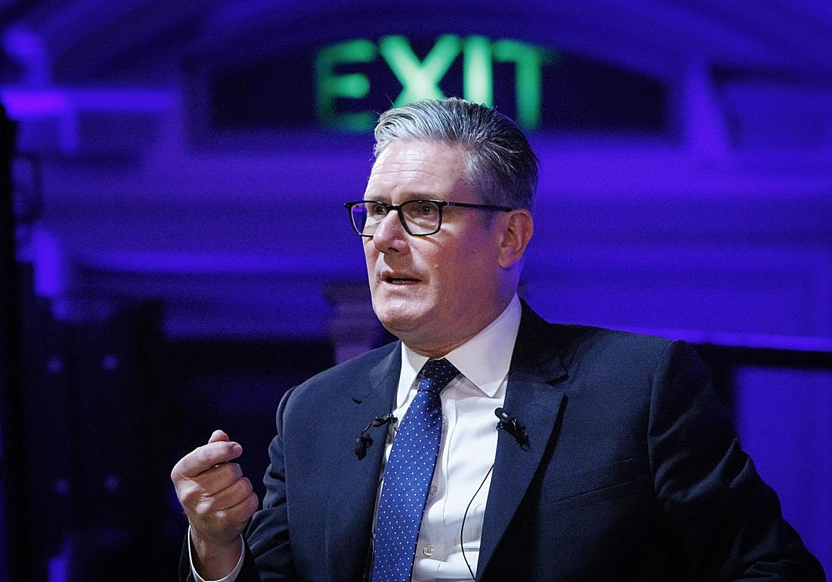 El 'premier' británico Keir Starmer anuncia la medida en una conferencia en Londres ante líderes de centroizquierda
