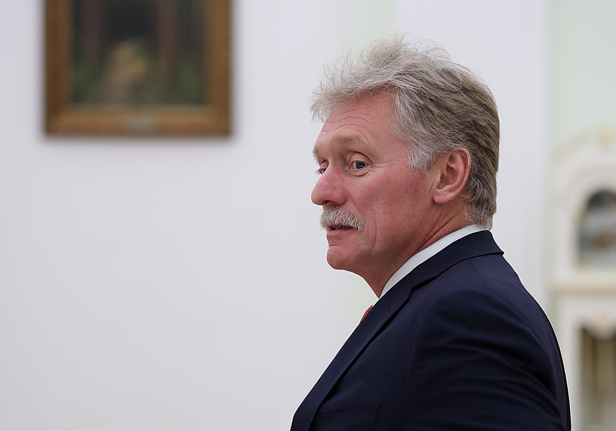 Vladímir Peskov, portavoz del Kremlin.