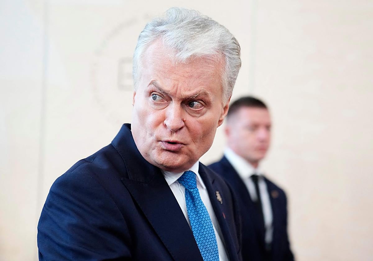 El presidente de Lituania.