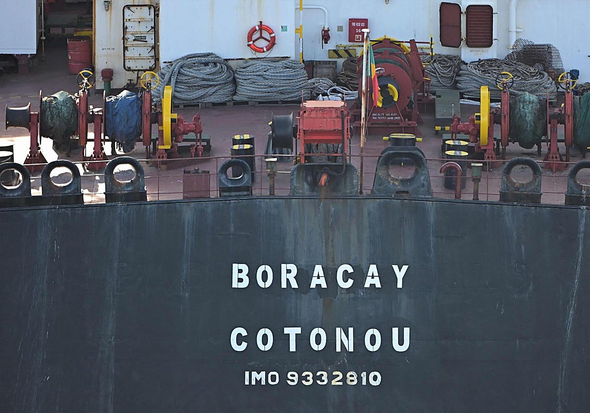 Petrolero ruso 'fantasma' detenido este miércoles