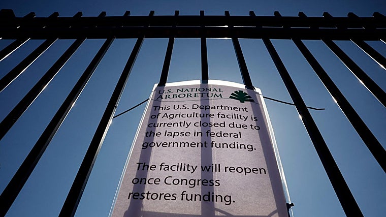 Sin gobierno en EE.UU.