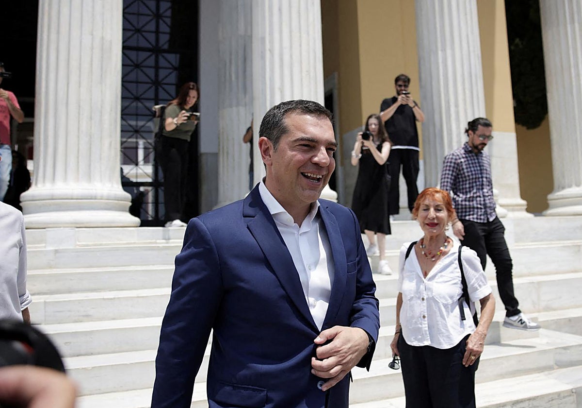 El ex primer ministro griego, Alexis Tsipras