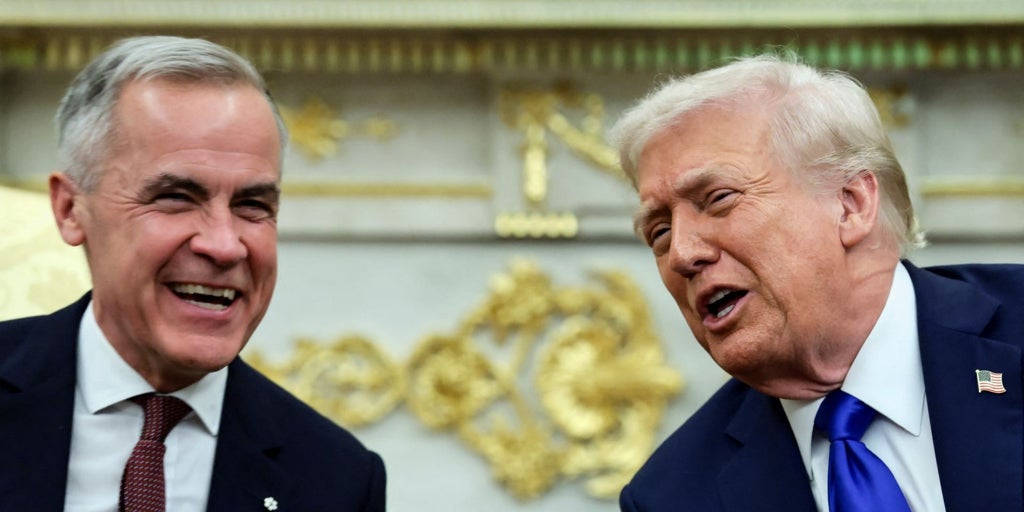 Trump y Carney acercan posturas para un nuevo acuerdo comercial entre Estados Unidos y Canadá