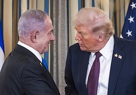 Las palabras de Trump a Netanyahu tras el acuerdo: «Israel no puede pelear contra el mundo»