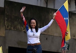 La líder de la oposición venezolana, María Corina Machado, Premio Nobel de la Paz 2025
