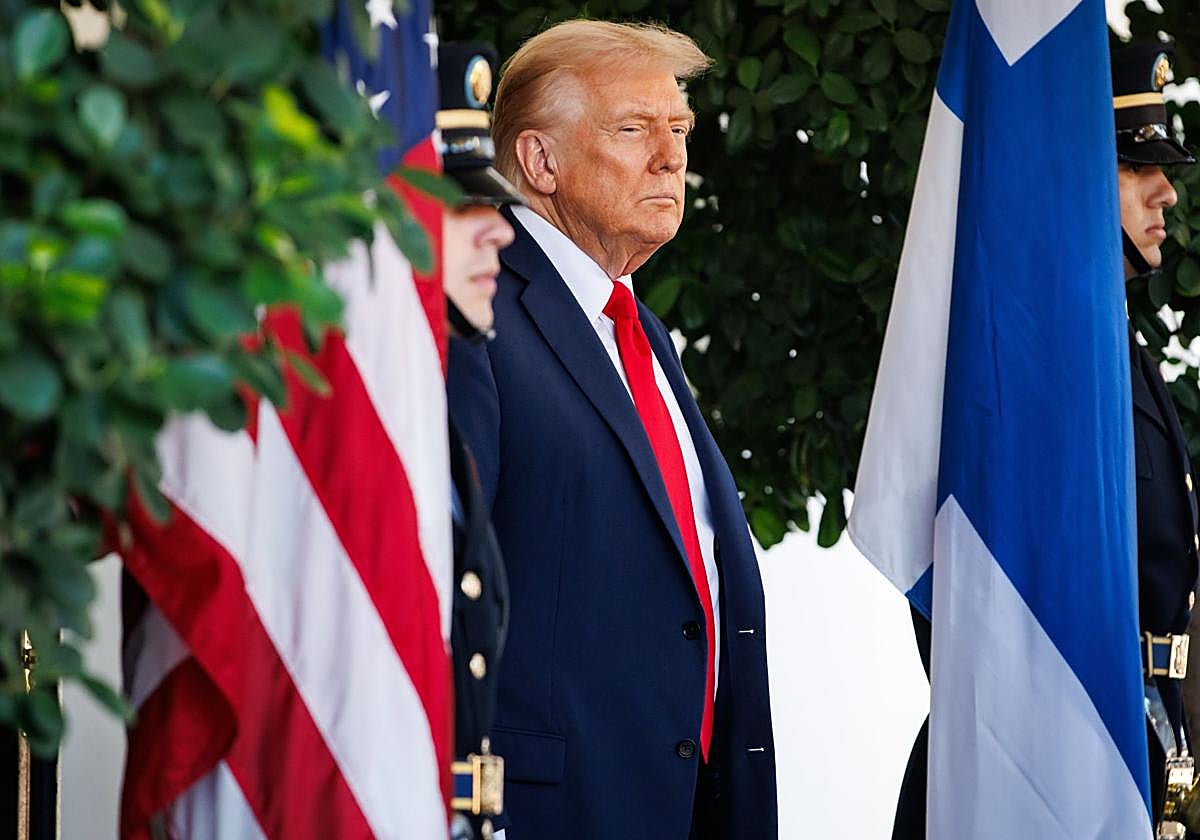 El presidente de Estados Unidos, Donald Trump