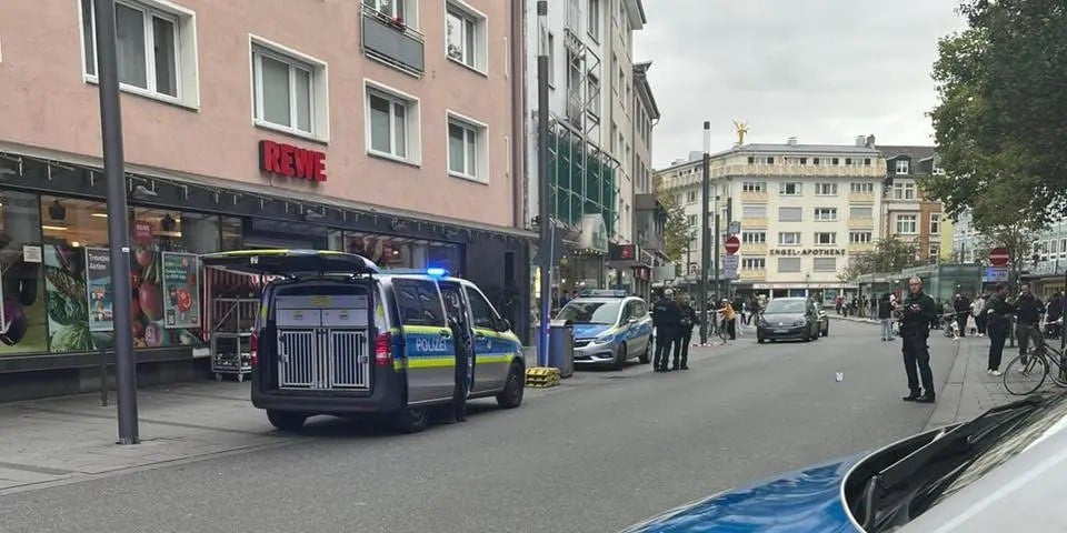 Varios heridos tras un tiroteo en un mercado en la ciudad alemana de Giessen