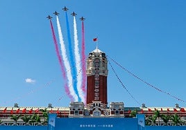 Taiwán anuncia su 'Cúpula-T', un sistema de defensa aérea contra China