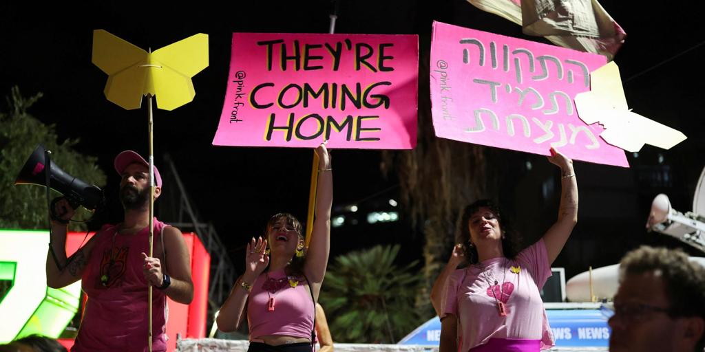 Israel y el vicepresidente de EE.UU. aseguran estar «listos para una recepción inmediata» de los rehenes