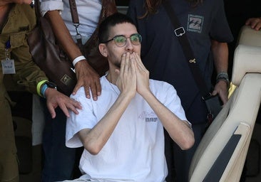 Vuelve a casa Evyatar David, a quien Hamás obligó a cavar su tumba