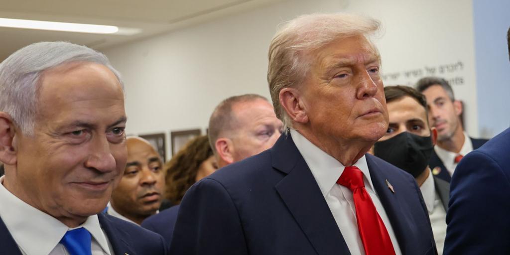 Trump, a su llegada a Israel: «Este acuerdo es una victoria para la humanidad»