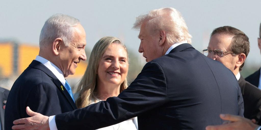 Trump aterriza en Israel en pleno proceso de liberación de los rehenes