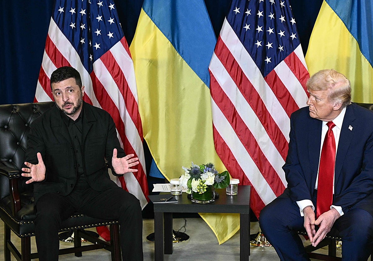 Trump y Zelenski, reunidos el el marco de la última Asamblea General de la ONU