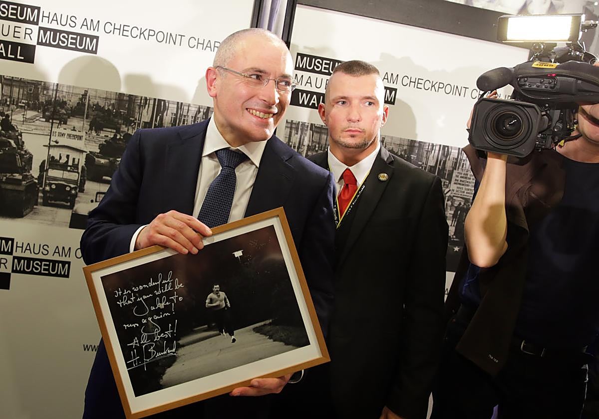El oligarca ruso Mijaíl Khodorkovsky.