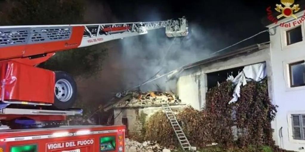 Tragedia en Italia: tres hermanos provocan una explosión durante un desahucio y dejan tres policías muertos