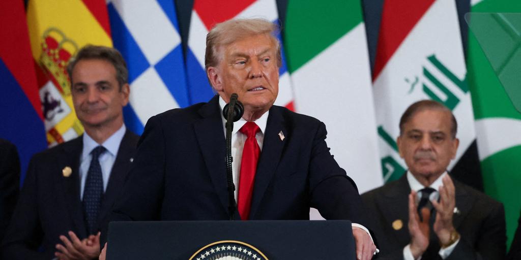 Trump rechaza posicionarse sobre la 'solución de dos estados': «Hablamos de reconstruir Gaza»