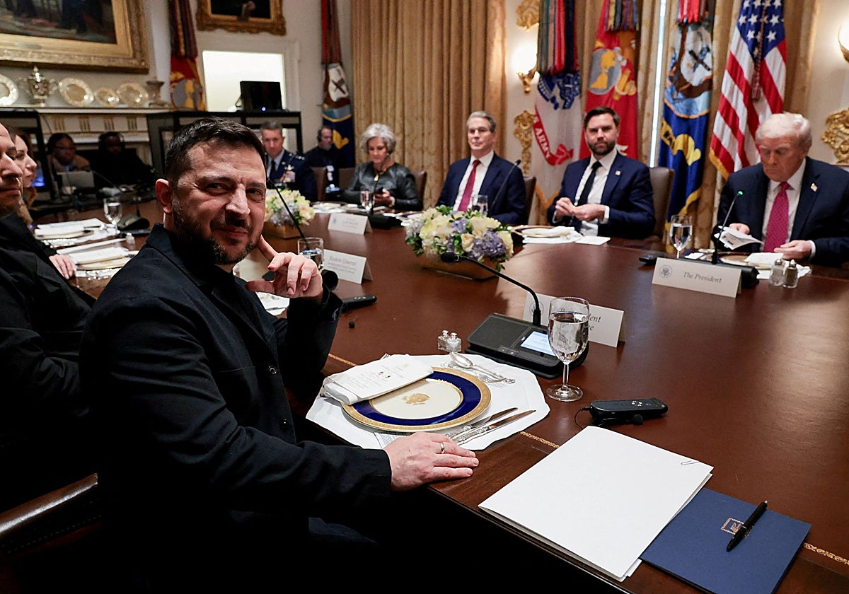 Zelenski, reunido con Trump en la Casa Blanca