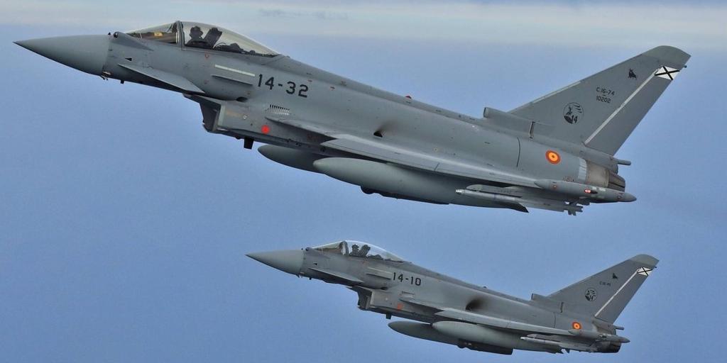 Dos cazas españoles de la OTAN, desplegados tras una nueva incursión rusa en espacio aéreo lituano