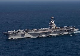 Cómo es el Gerald R. Ford, el superportaviones con el que Trump amenaza a Maduro y al narco