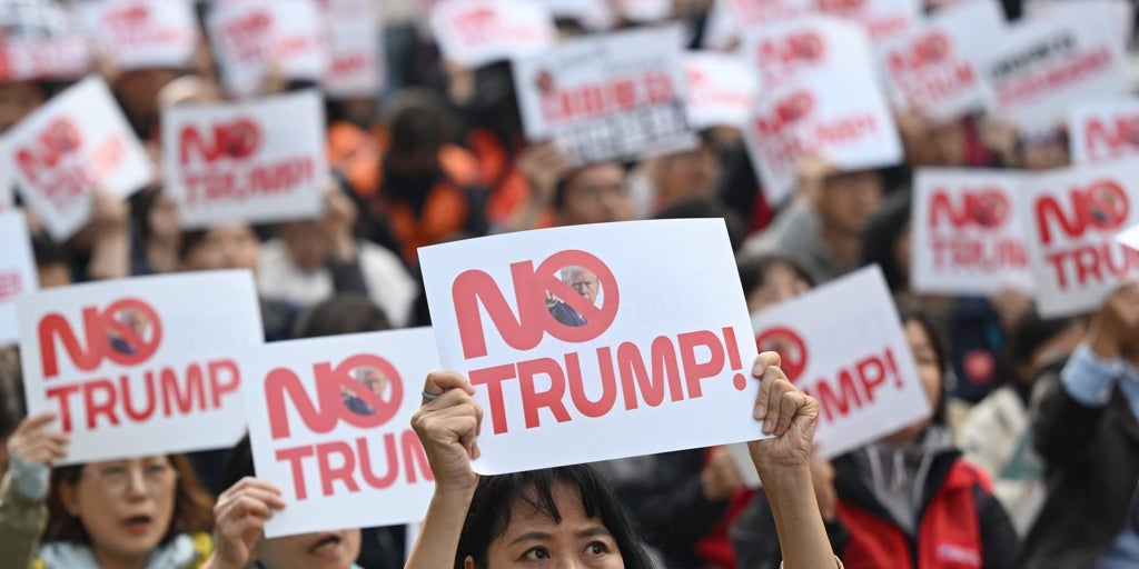 Trump viaja a Asia para doblegar a Pekín y amarrar inversiones