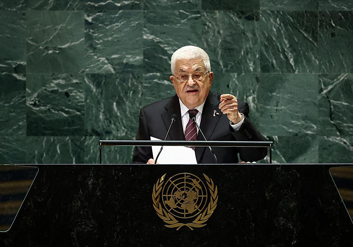 Mahmud Abbas, presidente de Palestina, en una imagen de archivo.