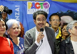 El senador Iván Cepeda será el candidato presidencial del partido del presidente colombiano Gustavo Petro