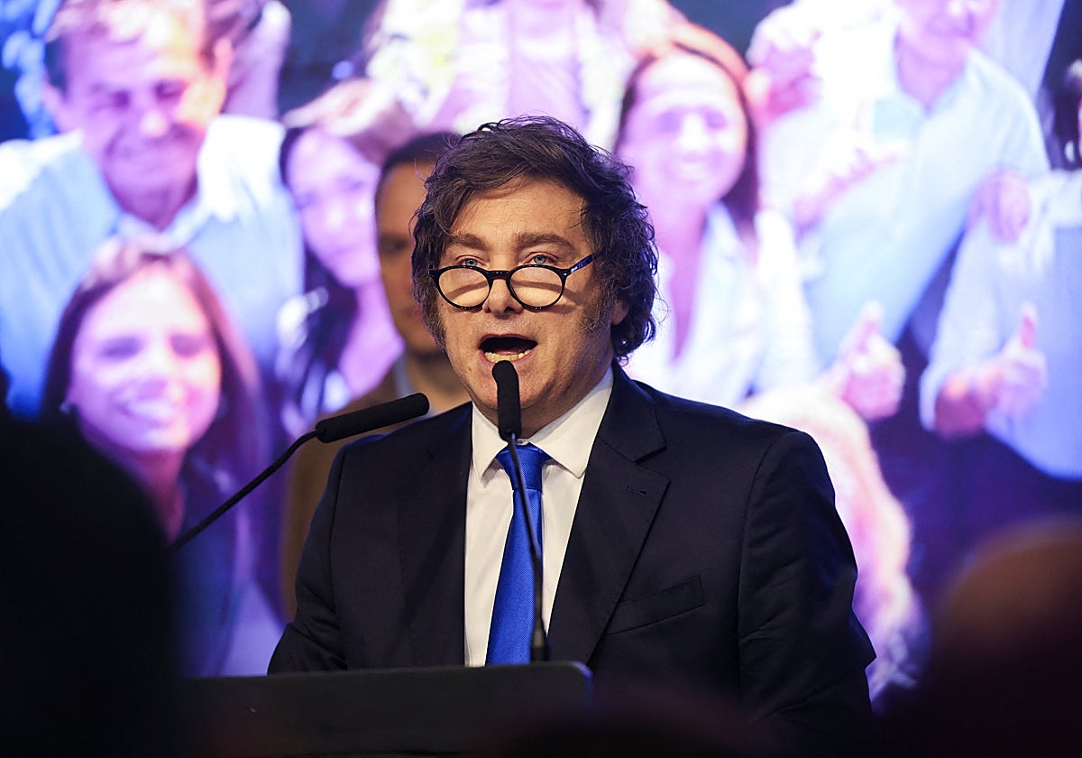 El presidente argentino, Javier Milei, mejora su resultado electoral frente a las encuestas