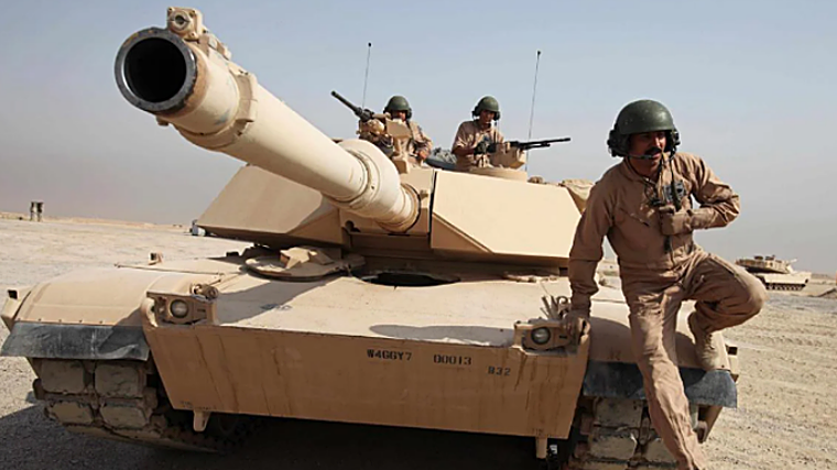 Un carro de combate M1A1 Abrams, del tipo de los que Marruecos ha adquirido a Estados Unidos