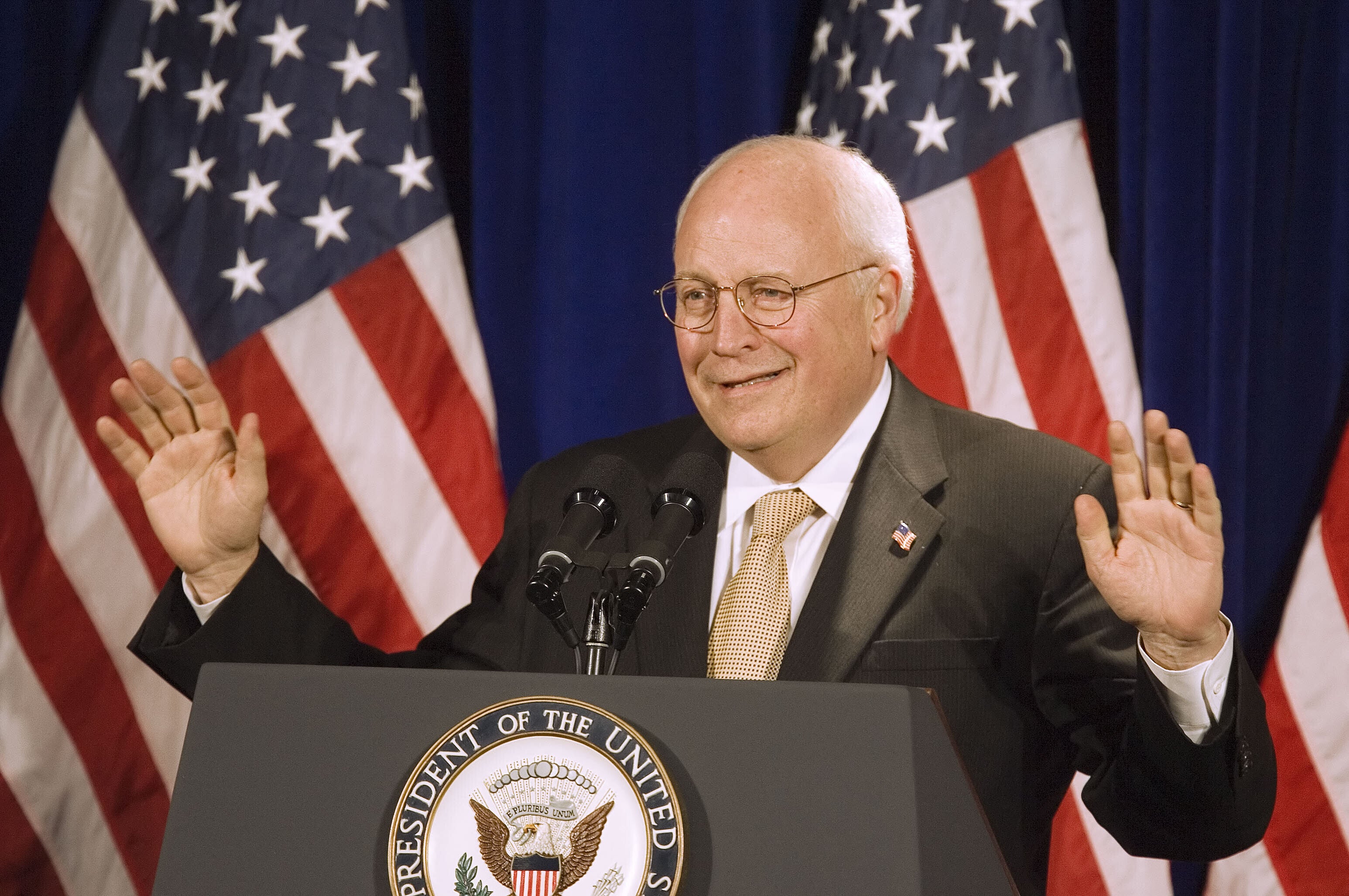 El vicepresidente de EE.UU. Dick Cheney, en 2006, Washington