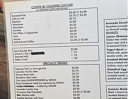 Imagen secundaria 1 - Precios por los aires en los supermercados y en los alquileres de la gran manzana. La libra de tomates cuestan 3,69 dólares, lo que equivale a unos 7,5 euros el kilo de tomates. Un alquiler en una buena zona de la ciudad está a 12.000 dólares el mes y un café con leche supera los cuatro dólares.