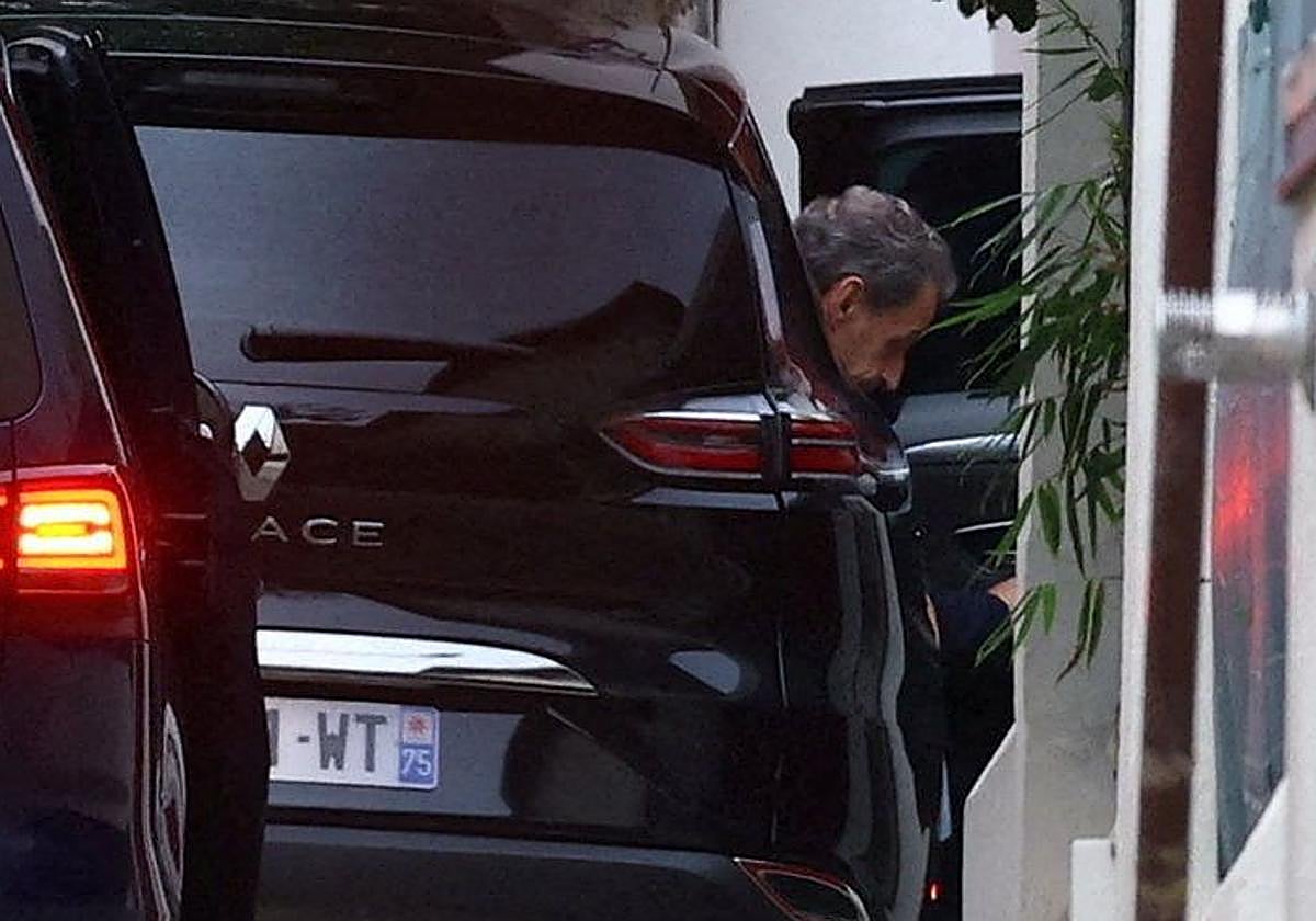 El expresidente francés, Nicolas Sarkozy, una vez fuera de la cárcel