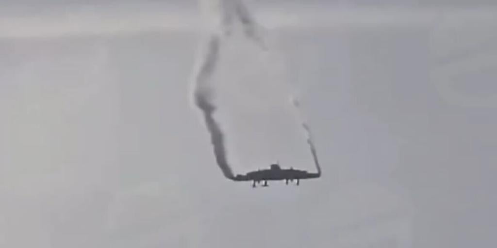 Un avión de carga del Ejército de Turquía se estrella en la frontera entre Georgia y Azerbaiyán