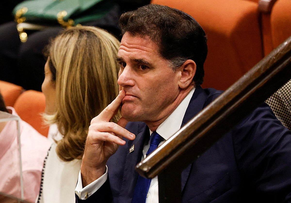 Ron Dermer en la Knéset, el parlamento israelí, en una foto de archivo