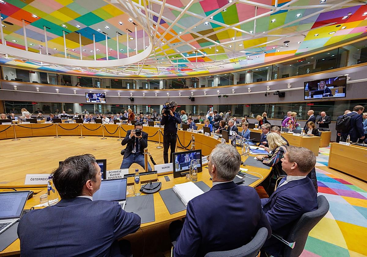 Reunión de los ministros de defensa en la OTAN