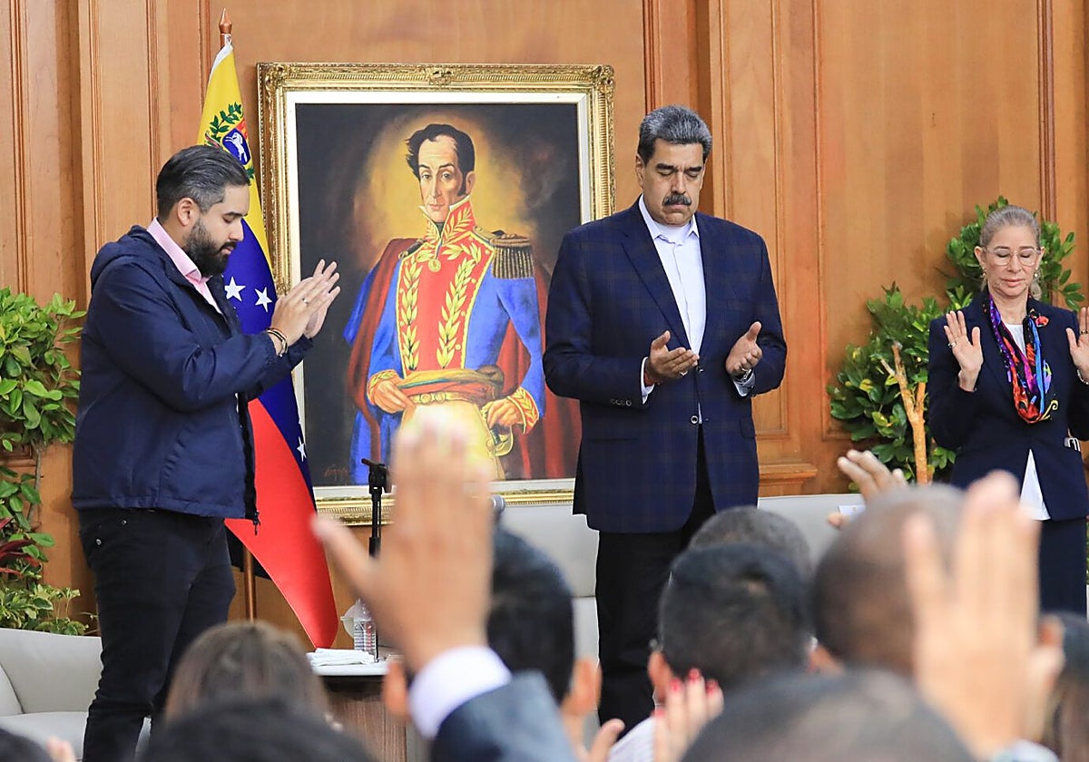 Maduro declara a Jesucristo como «dueño» de Venezuela en medio de tensiones con EE.UU.