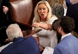 Marjorie Taylor Greene en el Congreso de EE.UU.
