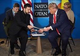 Trump asegura que el acuerdo para la paz en Ucrania «está muy cerca» y ordena a su enviado especial reunirse con Putin