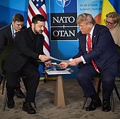 Trump asegura que el acuerdo para la paz «está muy cerca» y ordena a su enviado especial reunirse con Putin