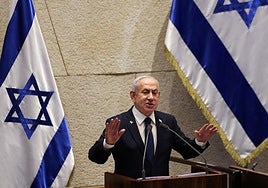 Netanyahu pide al presidente de Israel el indulto para acudir a los comicios de 2026