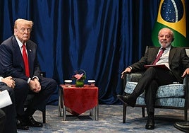 Lula pide a Trump avanzar «rápidamente» en negociaciones arancelarias y le urge a cooperar contra el crimen organizado