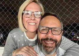 Rafael Tudares y su esposa, Mariana González