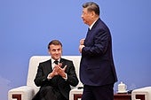 Macron visita China en busca de negocio y Xi Jinping le insta a ser su puente con la UE