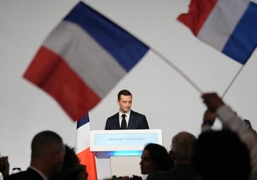 Jordan Bardella, líder de Agrupación Nacional